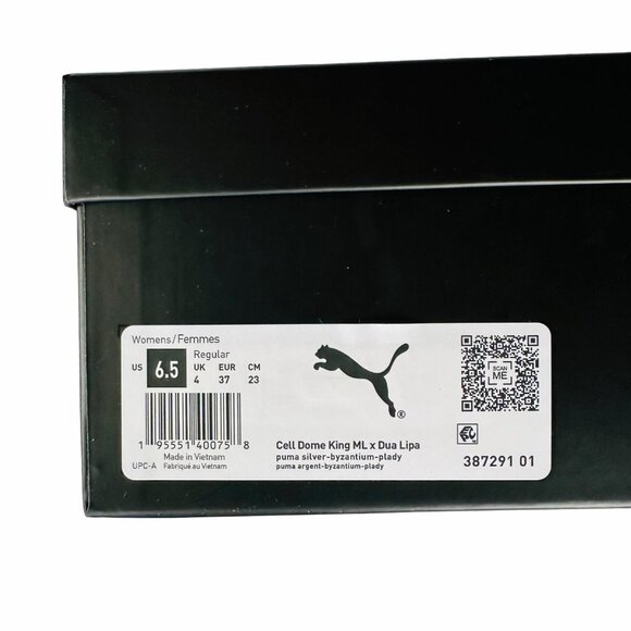 ⭐PUMA x DUA LIPA Cell Dome King ML Trainer Sneaker 6.5 Metallic Silver Pink Y2K - Picture 10 of 11